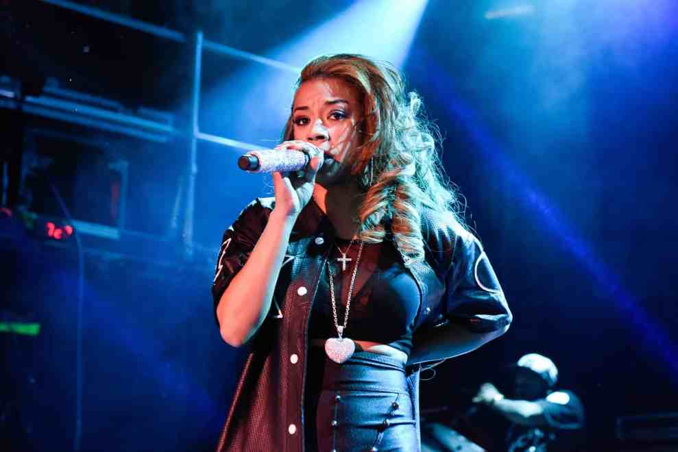 Keyshia Cole performs at Irving Plaza on July 29, 2014 in New York City.
