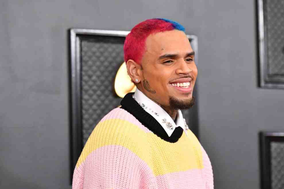 LOS ANGELES, CALIFORNIA - JANUARY 26: Chris Brown attends the 62nd Annual GRAMMY Awards at Staples Center on January 26, 2020 in Los Angeles, California.