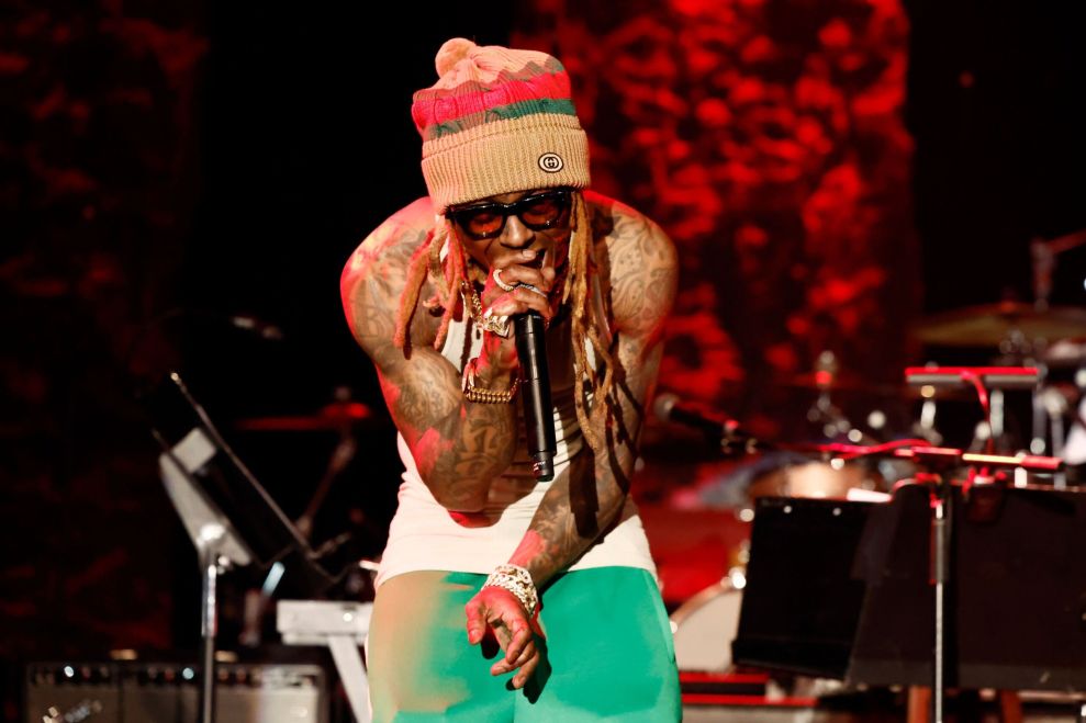 LOS ANGELES, CALIFORNIA - FEBRUARY 04: Lil Wayne performs onstage during the Pre-GRAMMY Gala & GRAMMY Salute to Industry Icons Honoring Julie Greenwald and Craig Kallman on February 04, 2023 in Los Angeles, California.