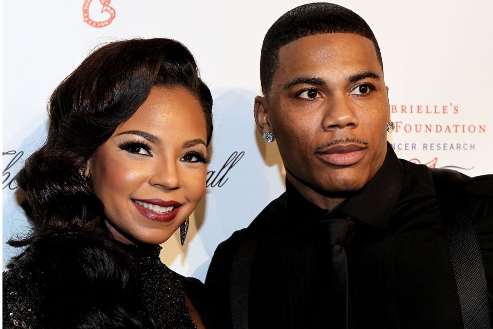 NEW YORK, NY - OCTOBER 22: Ashanti and Nelly attends the Angel Ball 2012 at Cipriani Wall Street on October 22, 2012 in New York City.