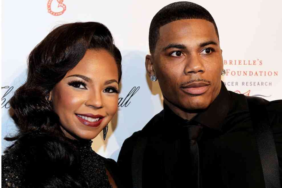 Ashanti and Nelly attends the Angel Ball 2012 at Cipriani Wall Street on October 22, 2012 in New York City.