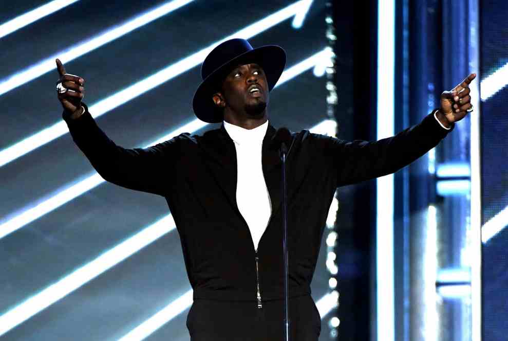 Recording artist Sean 'Diddy' Combs speaks onstage during the 2017 Billboard Music Awards at T-Mobile Arena on May 21, 2017 in Las Vegas, Nevada.