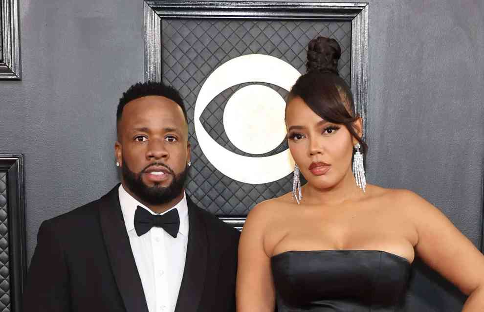 LOS ANGELES, CALIFORNIA - FEBRUARY 05: (FOR EDITORIAL USE ONLY) (L-R) Yo Gotti and Angela Simmons attend the 65th GRAMMY Awards on February 05, 2023 in Los Angeles, California.