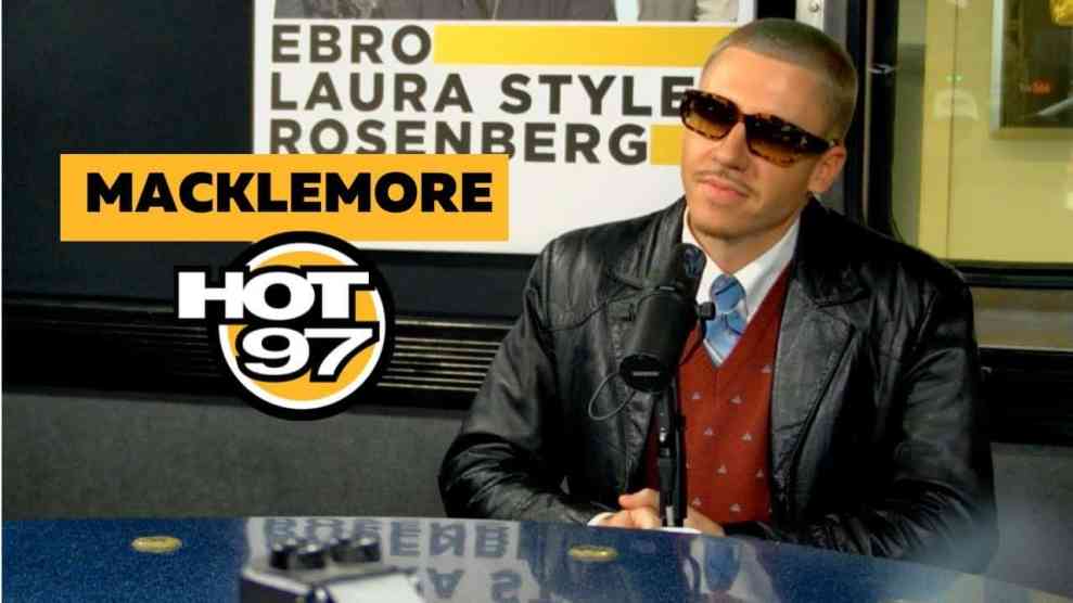 Macklemore on Ebro in the Morning
