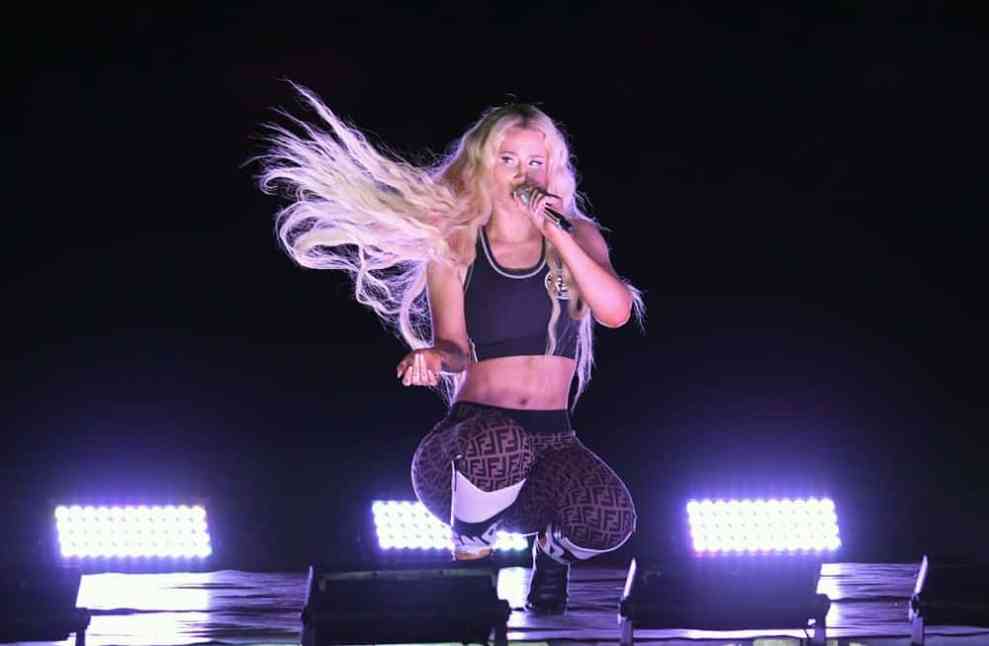 Iggy Azalea Breaks The In A SeeThrough Bikini HOT 97(02)