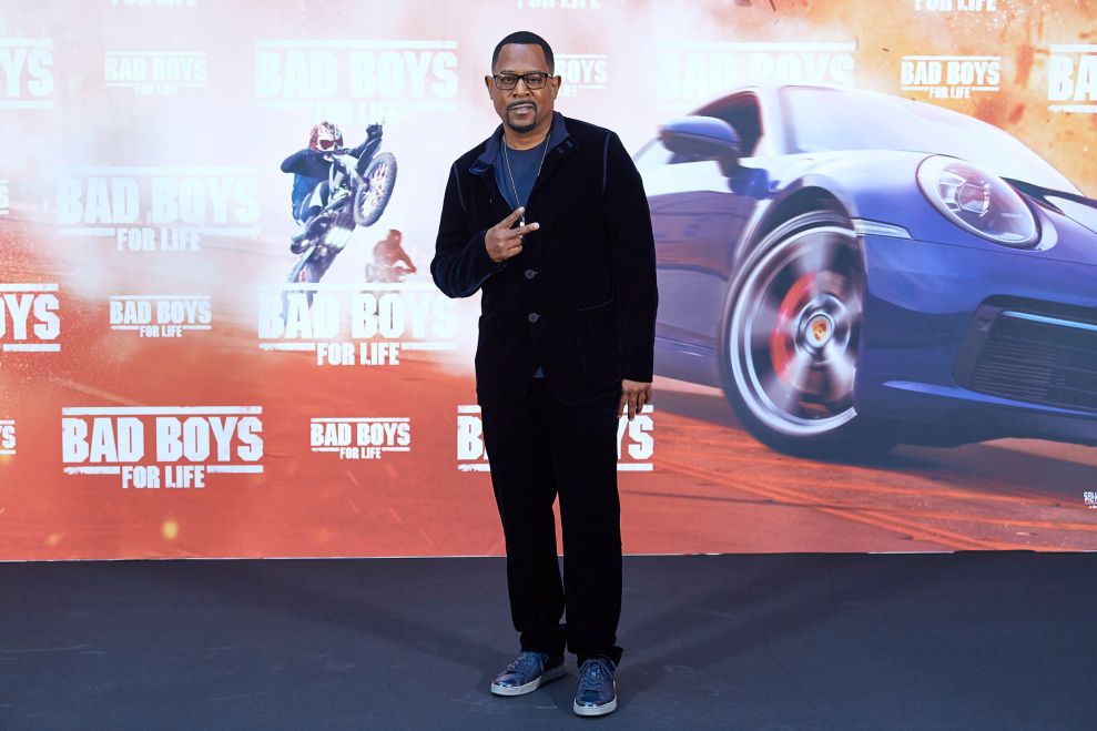 Actor Martin Lawrence attends 'Bad Boys For Life' photocall at the Villamagna Hotel on January 08, 2020 in Madrid, Spain.