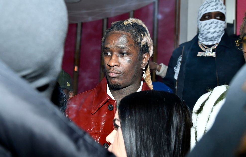 Hip-hop artist Young Thug attends a release party for his new album "PUNK" at Delilah on October 12, 2021 in West Hollywood, California.