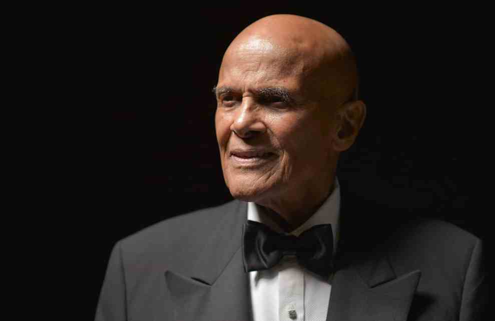 LOS ANGELES, CA - FEBRUARY 01: Spingarn Medal honoree Harry Belafonte poses for a portrait during the 44th NAACP Image Awards at The Shrine Auditorium on February 1, 2013 in Los Angeles, California.