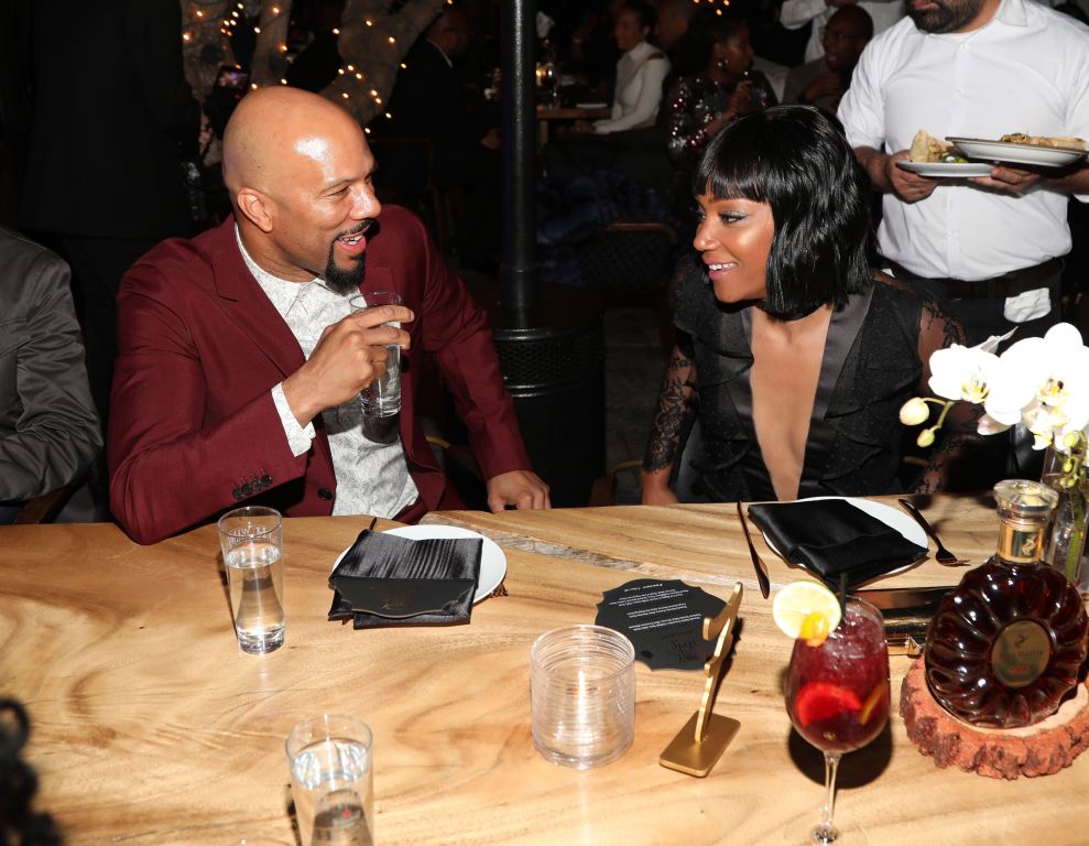 WEST HOLLYWOOD, CA - MARCH 02: Common and Tiffany Haddish attend Toast To The Arts Presented by Remy Martin on March 2, 2018 in West Hollywood, California.