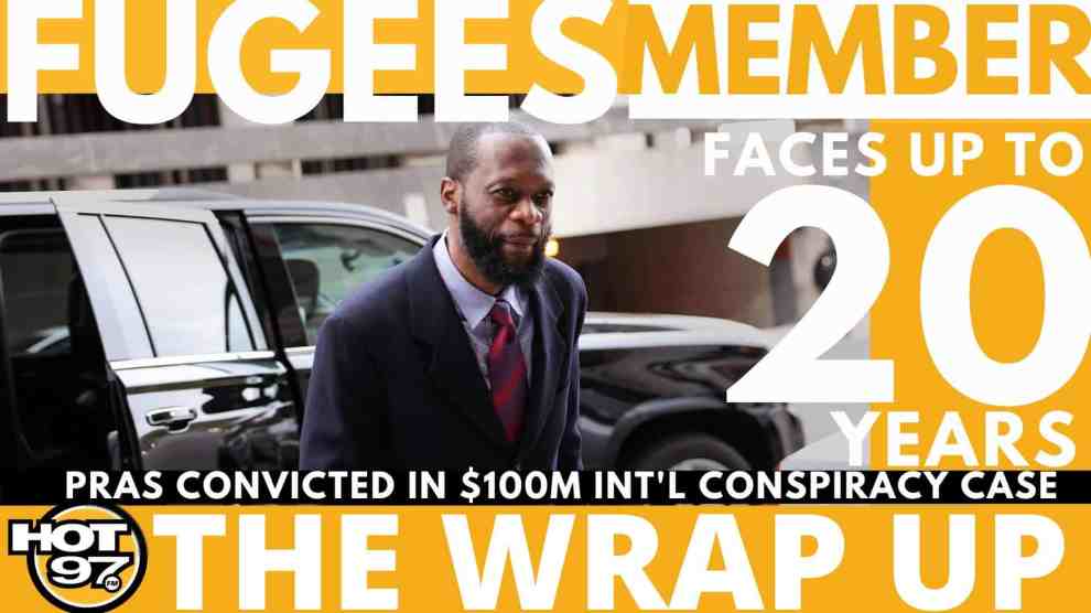 Pras Michel, a member of the 1990's hip-hop group the Fugees, arrives at U.S. District Court on March 31, 2023 in Washington, DC. Michel is on trial for his alleged participation in a campaign finance conspiracy. (