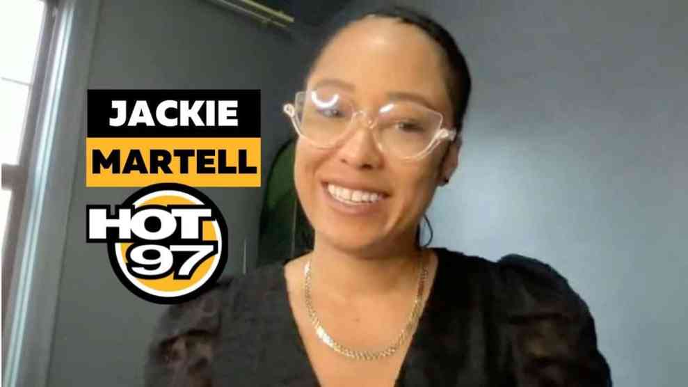 Jackie Martell DFER on Ebro in the Morning