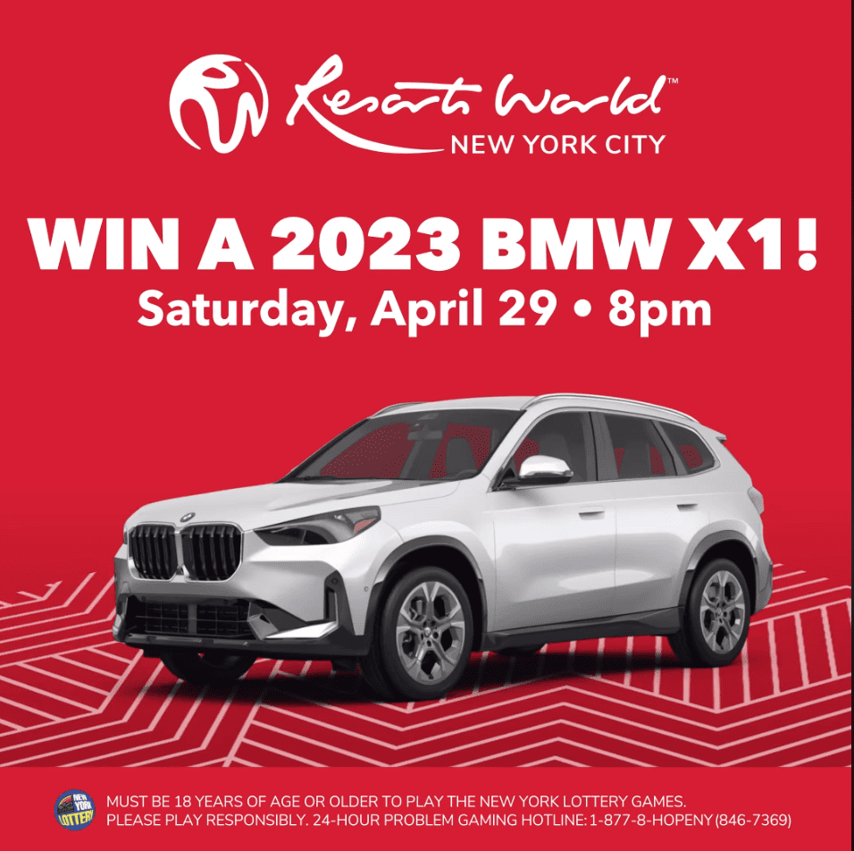 Resorts World Is Giving Away a BMW X1!