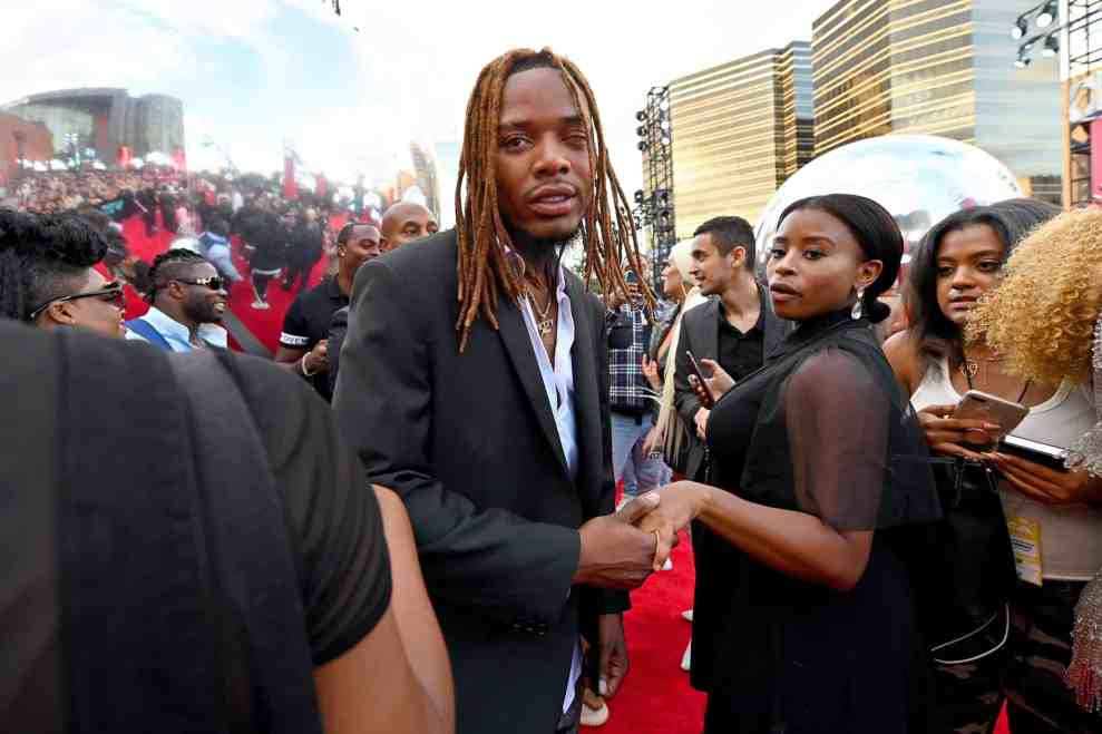 NEWARK, NEW JERSEY - AUGUST 26: Fetty Wap attends the 2019 MTV Video Music Awards at Prudential Center on August 26, 2019 in Newark, New Jersey.
