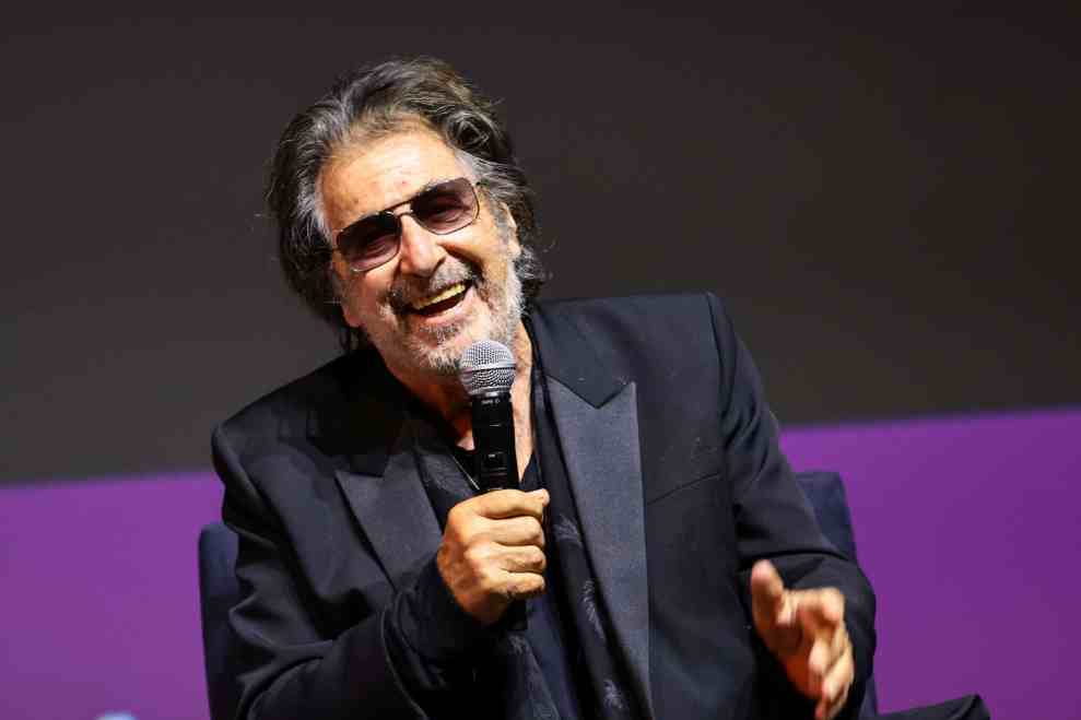 NEW YORK, NEW YORK - JUNE 17: Al Pacino speaks on stage at the "Heat" Premiere during 2022 Tribeca Festival at United Palace Theater on June 17, 2022 in New York City.