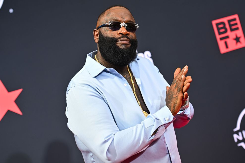 Rick Ross attends the 2022 BET Awards at Microsoft Theater on June 26, 2022 in Los Angeles, California.
