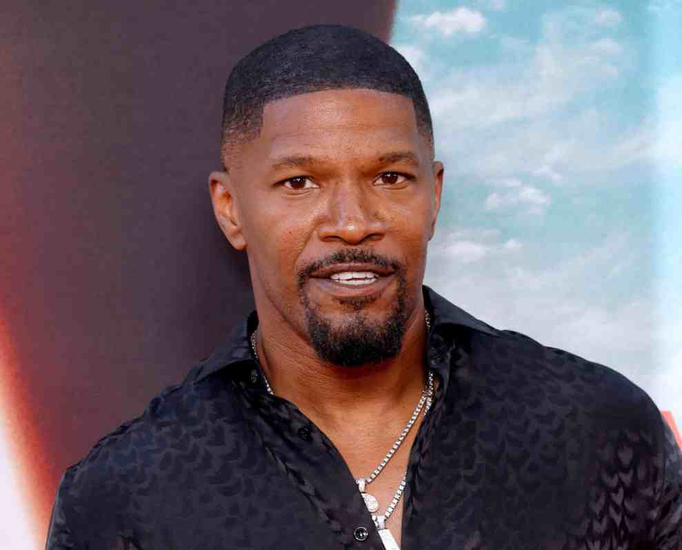 Jamie Foxx attends the world premiere of Netflix's "Day Shift" at Regal LA Live on August 10, 2022 in Los Angeles, California. (