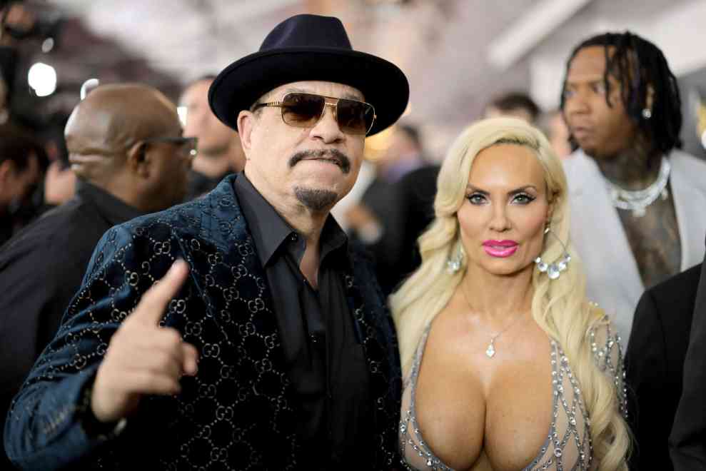 LOS ANGELES, CALIFORNIA - FEBRUARY 05: Ice-T and Coco Austin attend the 65th GRAMMY Awards on February 05, 2023 in Los Angeles, California.