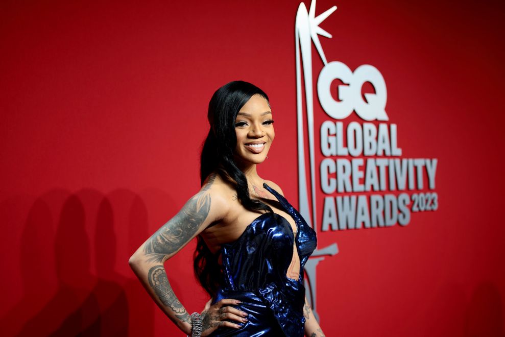 GloRilla attends the 2023 GQ Global Creativity Awards at WSA on April 06, 2023 in New York City.