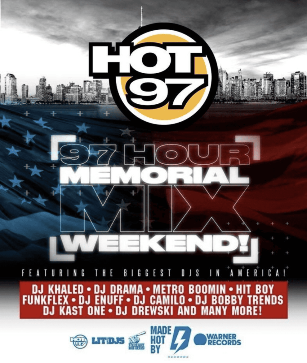 97 Hour Memorial Mix Weekend