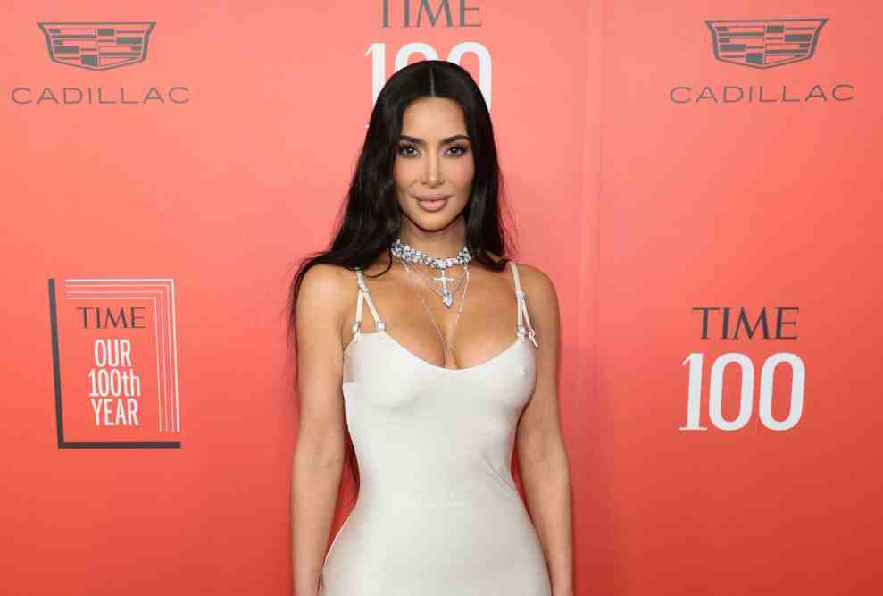 NEW YORK, NEW YORK - APRIL 26: Kim Kardashian attends the 2023 TIME100 Gala at Jazz at Lincoln Center on April 26, 2023 in New York City.
