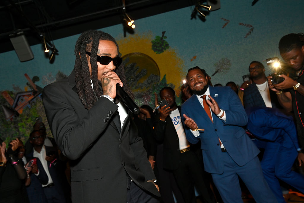 Quavo Reacts After Social Media Users Debate Who’s More Relevant Between He And Chris Brown