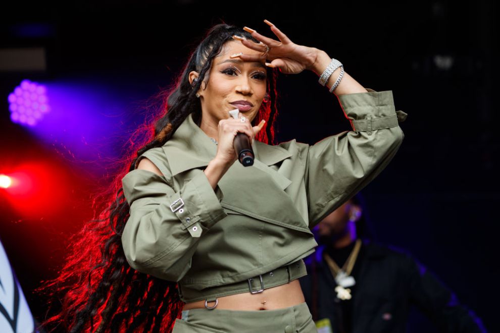 BIA performs on day 1 of Wireless Festival 2022 at Crystal Palace Park on July 01, 2022 in London, England.