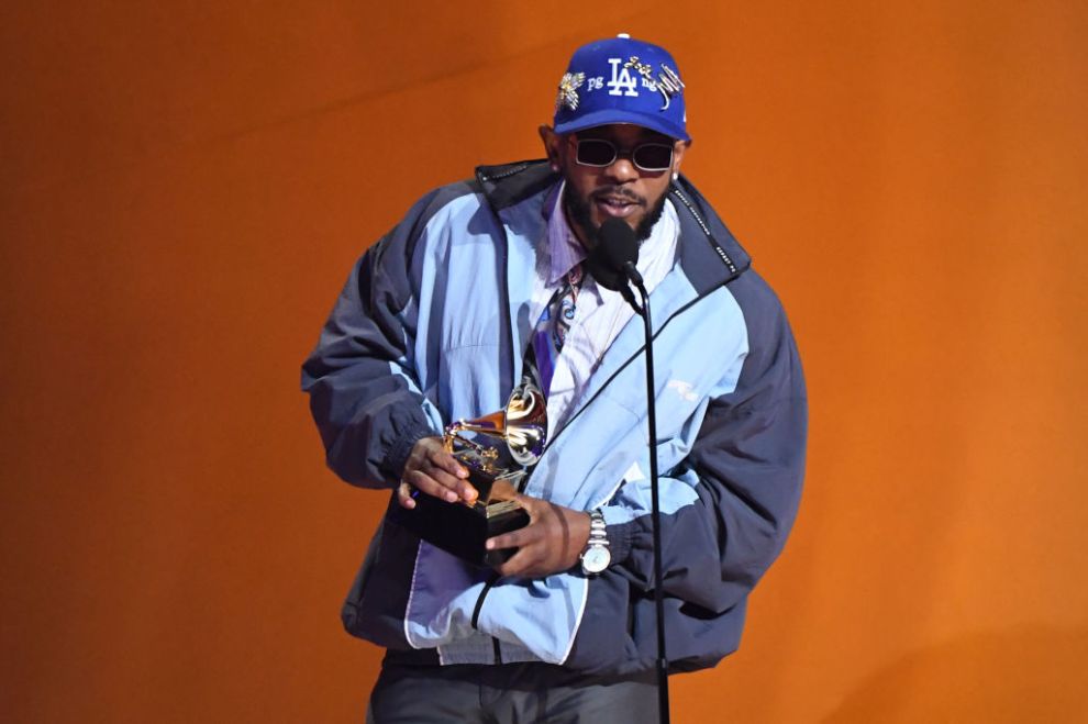Kendrick Lamar accepts the Best Rap Album award for “Mr. Morale & The Big Steppers” onstage during the 65th GRAMMY Awards at Crypto.com Arena on February 05, 2023 in Los Angeles, California.