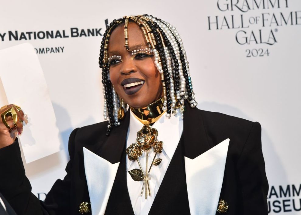 Lauryn Hill attends GRAMMY Museum's Inaugural GRAMMY Hall Of Fame Gala and Concert presented by City National Bank at The Novo by Microsoft at L.A. Live on May 21, 2024 in Los Angeles, California.