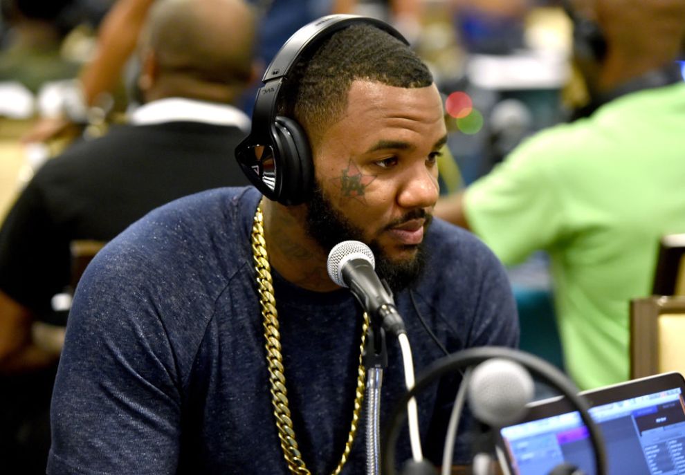 Rapper The Game attends day 1 of the Radio Broadcast Center during the BET Awards '14 on June 27, 2014 in Los Angeles, California.
