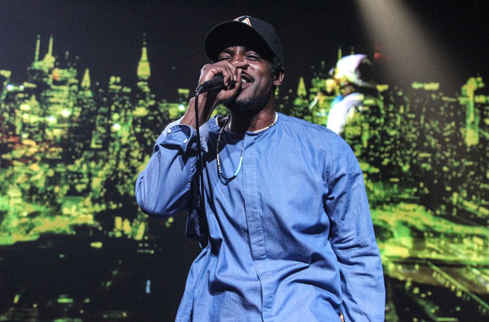 Andre 3000 performs at The TM 101 10 year Anniversary Concert at The Fox Theater on July 25, 2015 in Atlanta, Georgia.