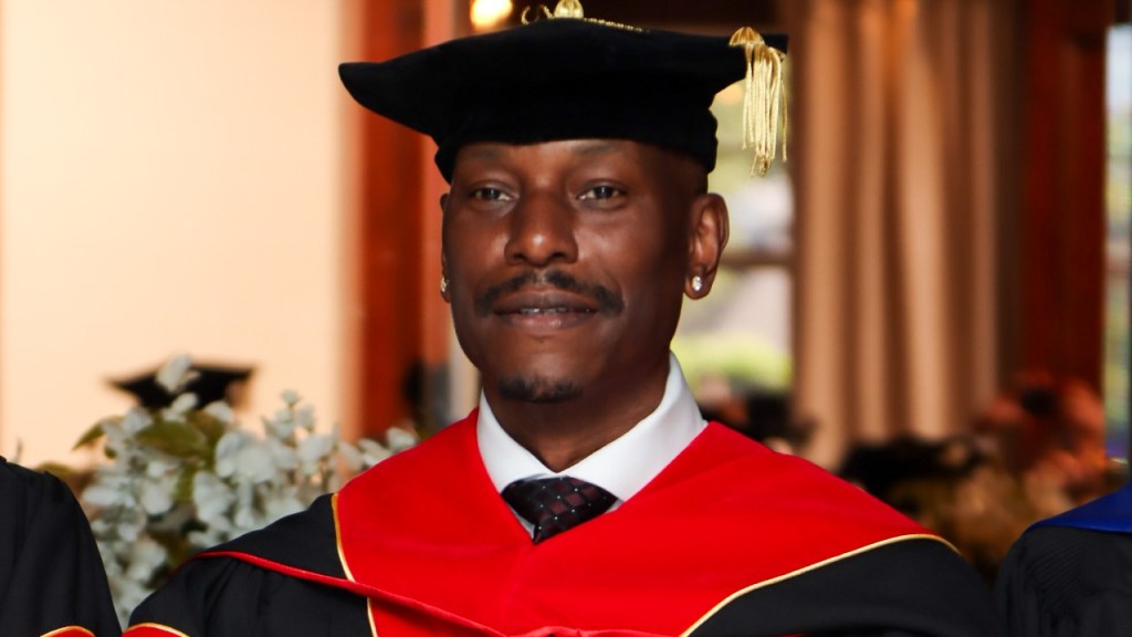 Tyrese Earns Doctorate: ‘My Name Is Doctor Gibson!’