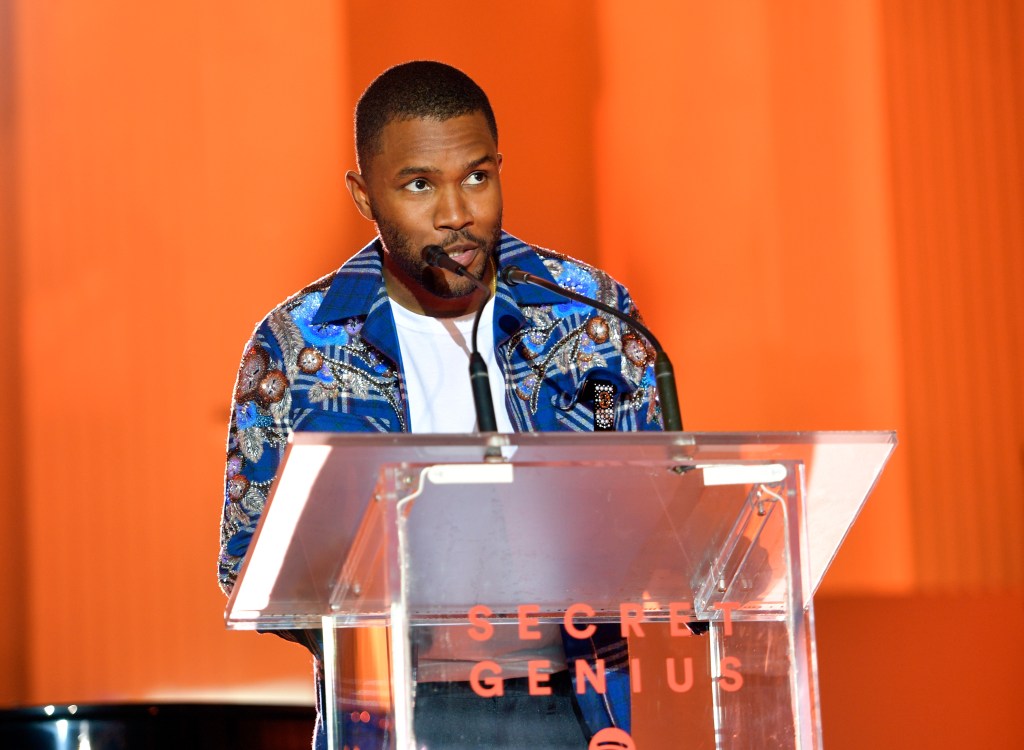 Brad Pitt Shares His All-Time Favorite Frank Ocean Track