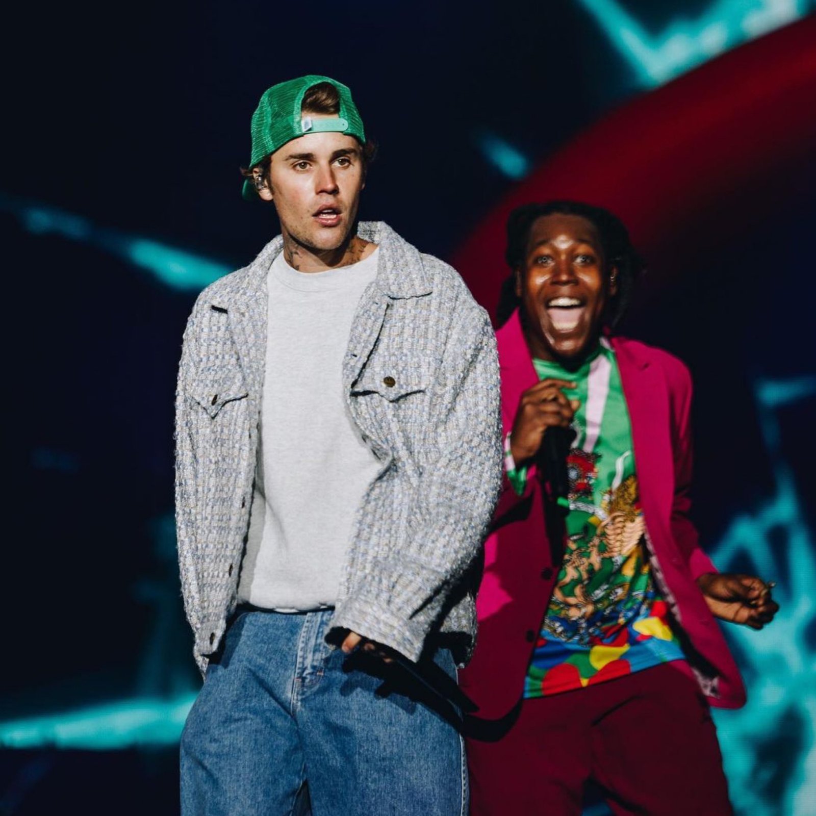 Justin Bieber Joins Don Toliver On Stage In Los Angeles