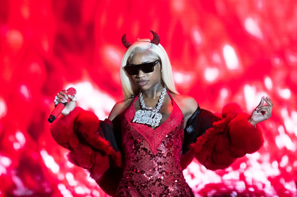 Sexyy Red Reacts To Owen Wilson At Rolling Loud