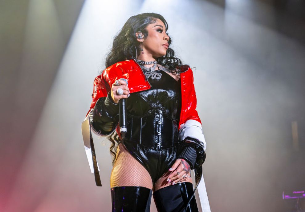 Keyshia Cole performs at Oakland Arena on March 28, 2024 in Oakland, California.