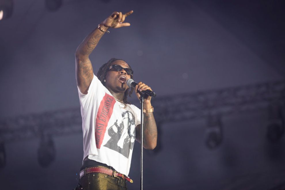 PATTAYA, THAILAND - NOVEMBER 24: Gunna performs at Rolling Loud Thailand 2024 at Legend Siam Pattaya on November 24, 2024 in Pattaya, Thailand.