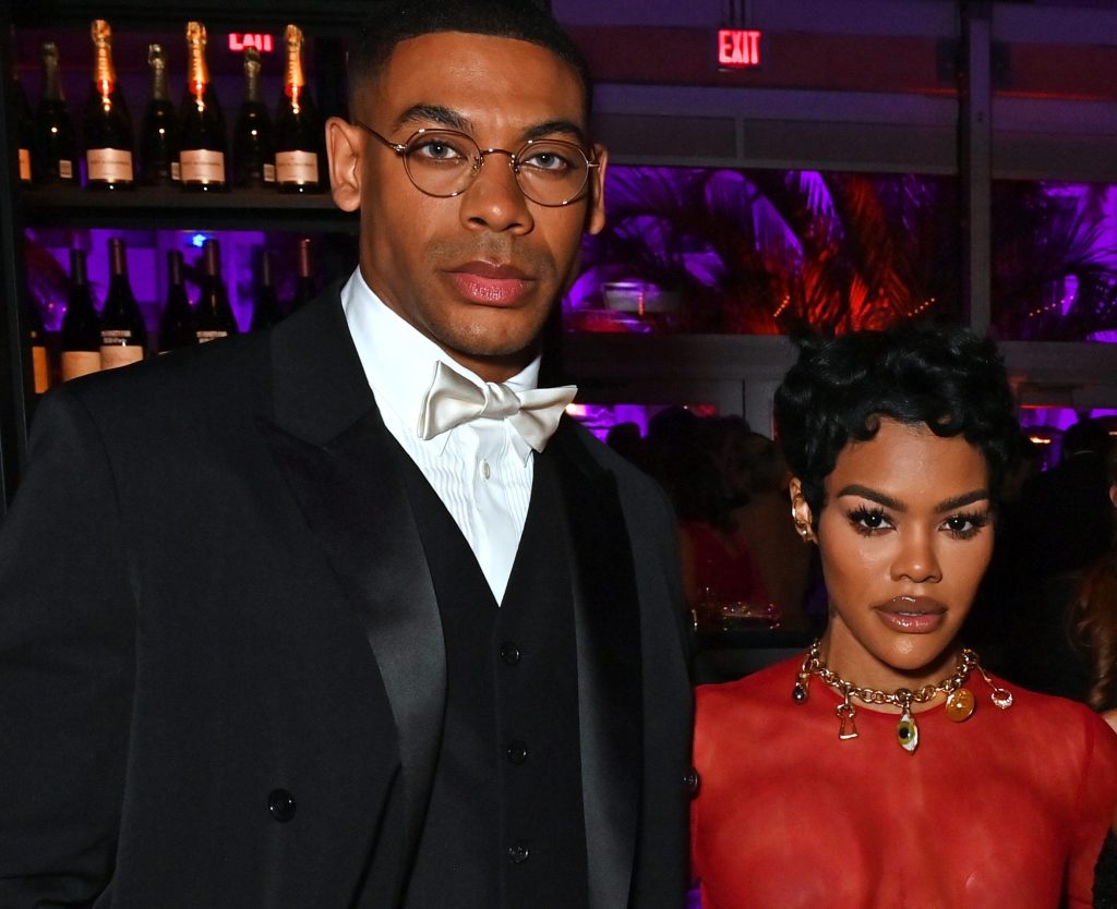Teyana Taylor & Aaron Pierre Fuel Dating Rumors At Oscars