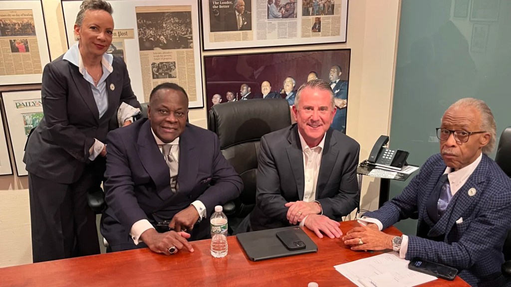 Rev. Al Sharpton Meets With Target CEO To Discuss DEI Rollback