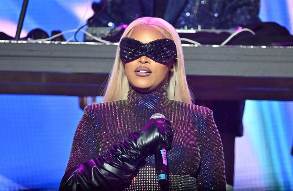 NEW ORLEANS, LOUISIANA - JULY 02: Rapper Eve performs onstage during night 3 of the 2023 ESSENCE Festival Of Culture™ at Caesars Superdome on on July 02, 2023 in New Orleans, Louisiana.