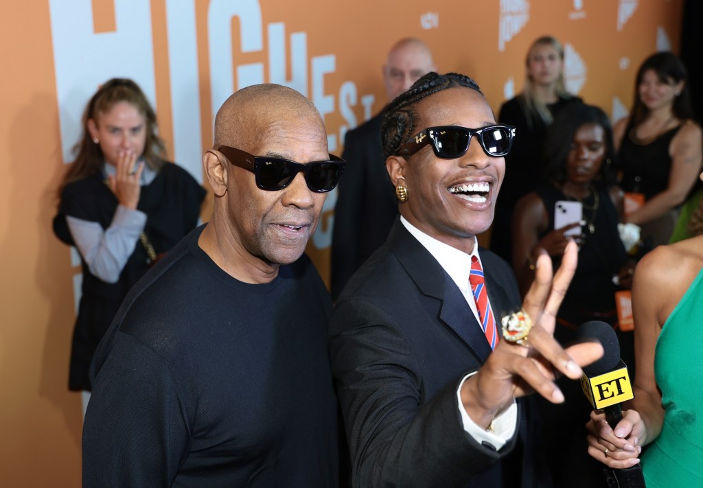 A$AP Rocky Says He Lost A Rap Battle To Denzel Washington