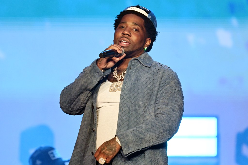 YFN Lucci Surprised With Custom Hawks Jersey After Prison Release