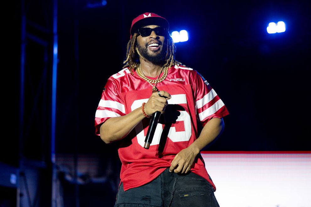 Lil Jon performs onstage during the 2025 Tacos and Tequila Festival at Sam Houston Race Park on April 12, 2025 in Houston, Texas.