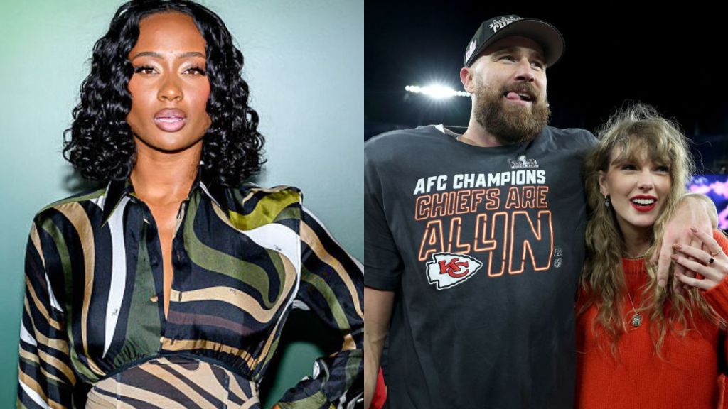 Kayla Nicole Seemingly Shades Travis Kelce, Taylor Swift With  Halloween Costume