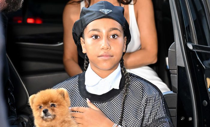 North West Flaunts Diamond Shark Teeth Grill By Johnny Dang For Christmas