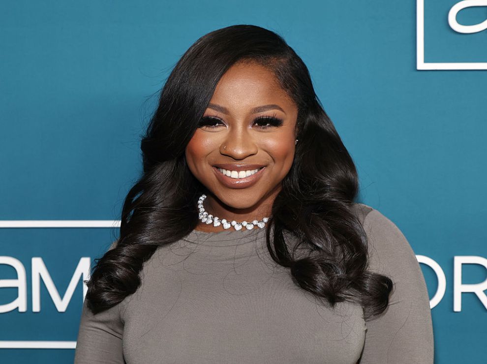 Reginae Carter attends the AMC Networks 2025 upfront at Spring Studios on April 09, 2025 in New York City.