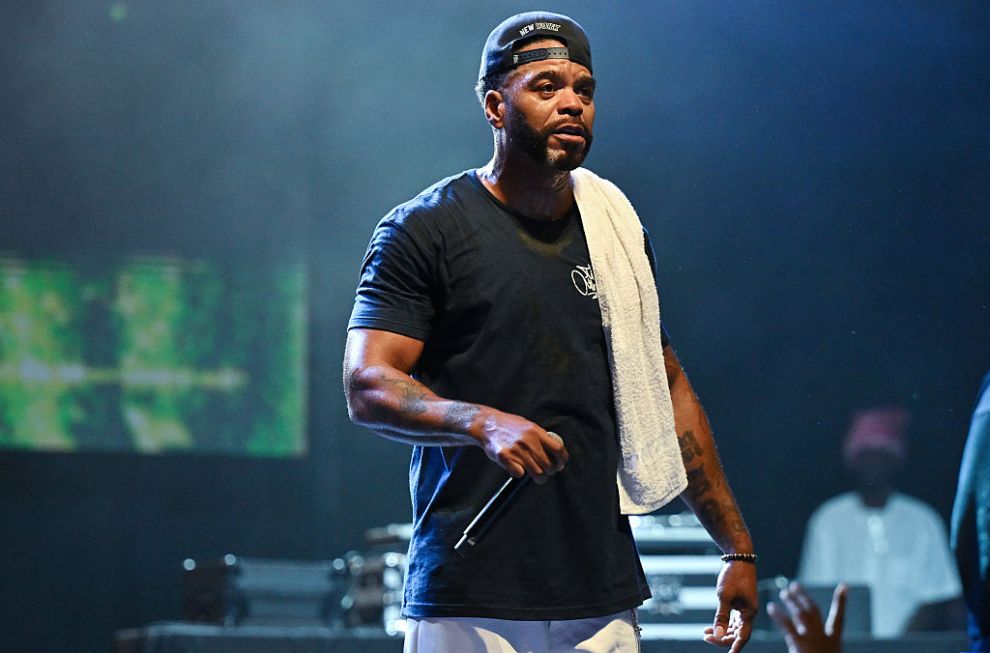 Rapper Method Man performs onstage during James Evans Living Legends concert at Mable House Barnes Amphitheatre on October 5, 2025 in Mableton, Georgia.
