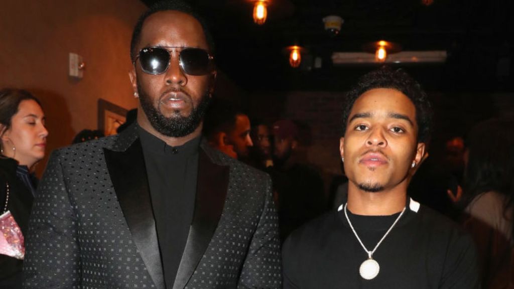 Diddy’s Son Justin Stops By Fort Dix For Christmas Visit
