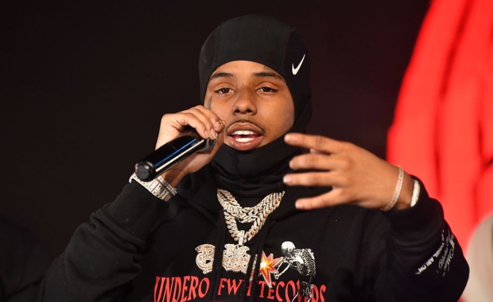 ATLANTA, GEORGIA - APRIL 11: Rapper Pooh Shiesty performs onstage during 2021 Shiesty Season Spring Fest at Central Station on April 11, 2021 in Atlanta, Georgia.