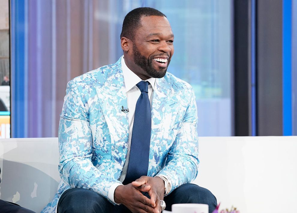 Curtis "50 Cent" Jackson visits "Fox & Friends" to discuss his new Fox Nation show "50 Ways to Catch a Killer" at Fox News Channel Studios on September 30, 2025 in New York City.