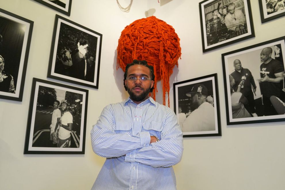 MIAMI, FLORIDA - DECEMBER 05: CJ Wallace hosts Close Knit Studio: A Gallery Experience at MuseZeuM on December 05, 2024 in Miami, Florida.